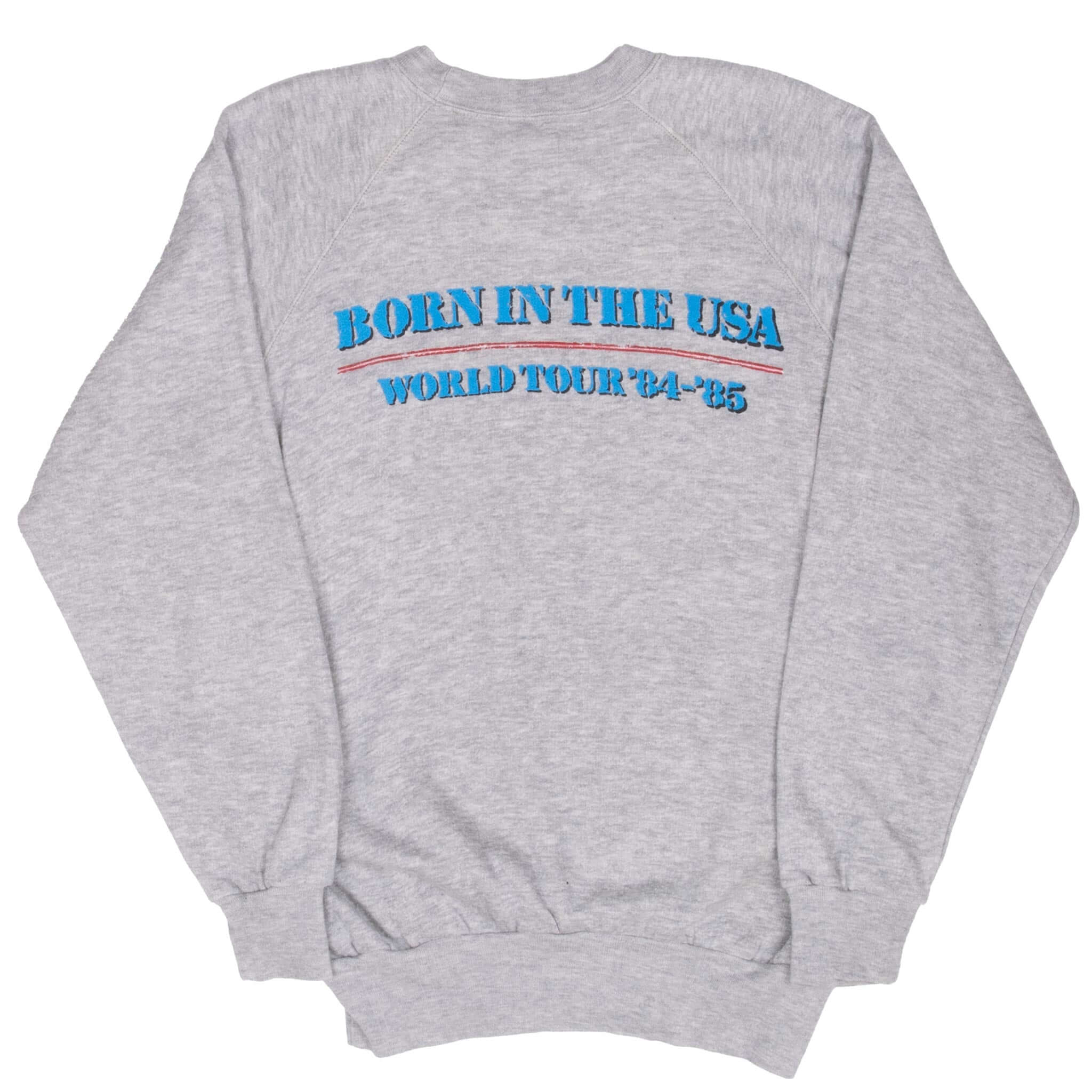 Vintage Bruce Springsteen & The E Street Band World Tour 1985 Sweatshirt Size Large