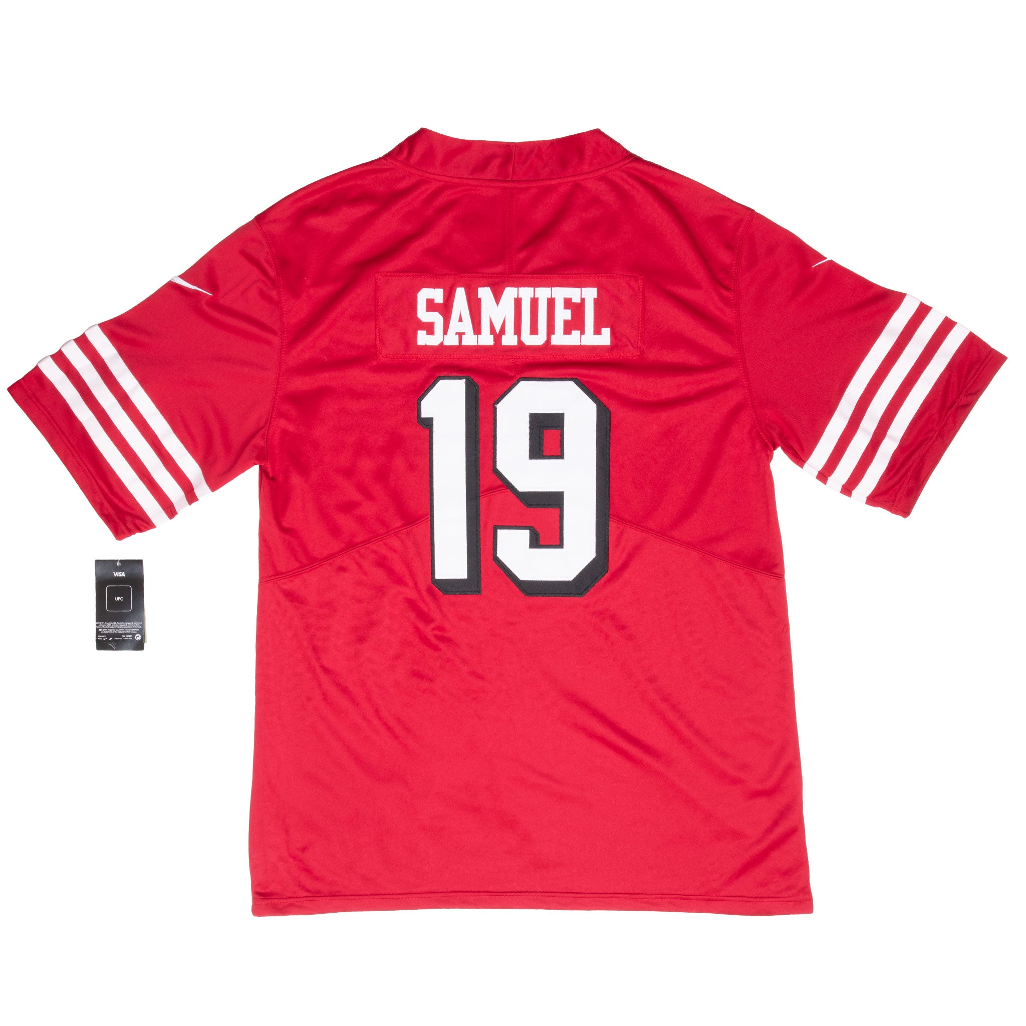 Vintage Nike Nfl San Francisco 49Ers 75TH Anniversary Samuel #19 Jersey Size Large Deadstock