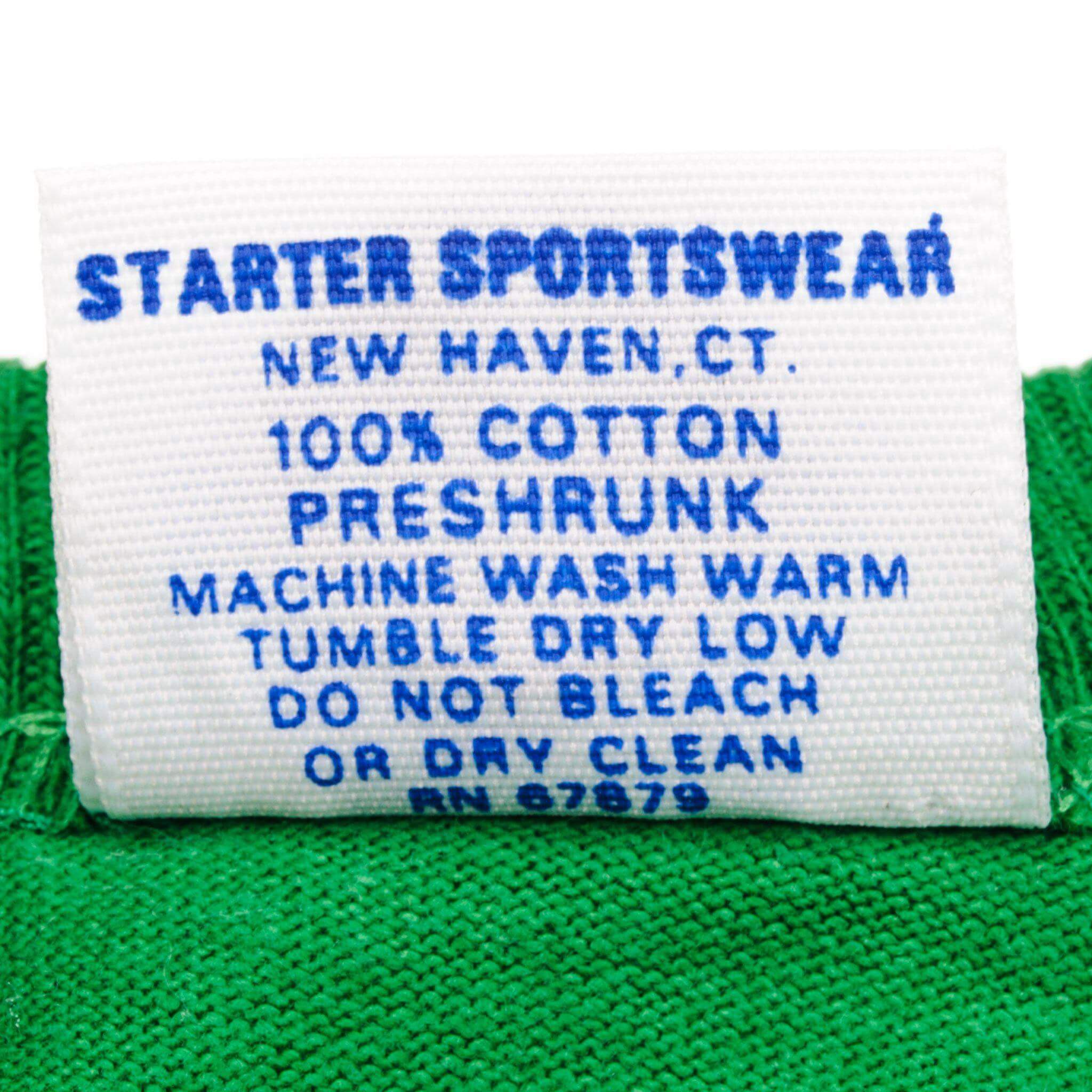 VINTAGE STARTER NBA BOSTON CELTICS TEE SHIRT SIZE XL MADE IN USA