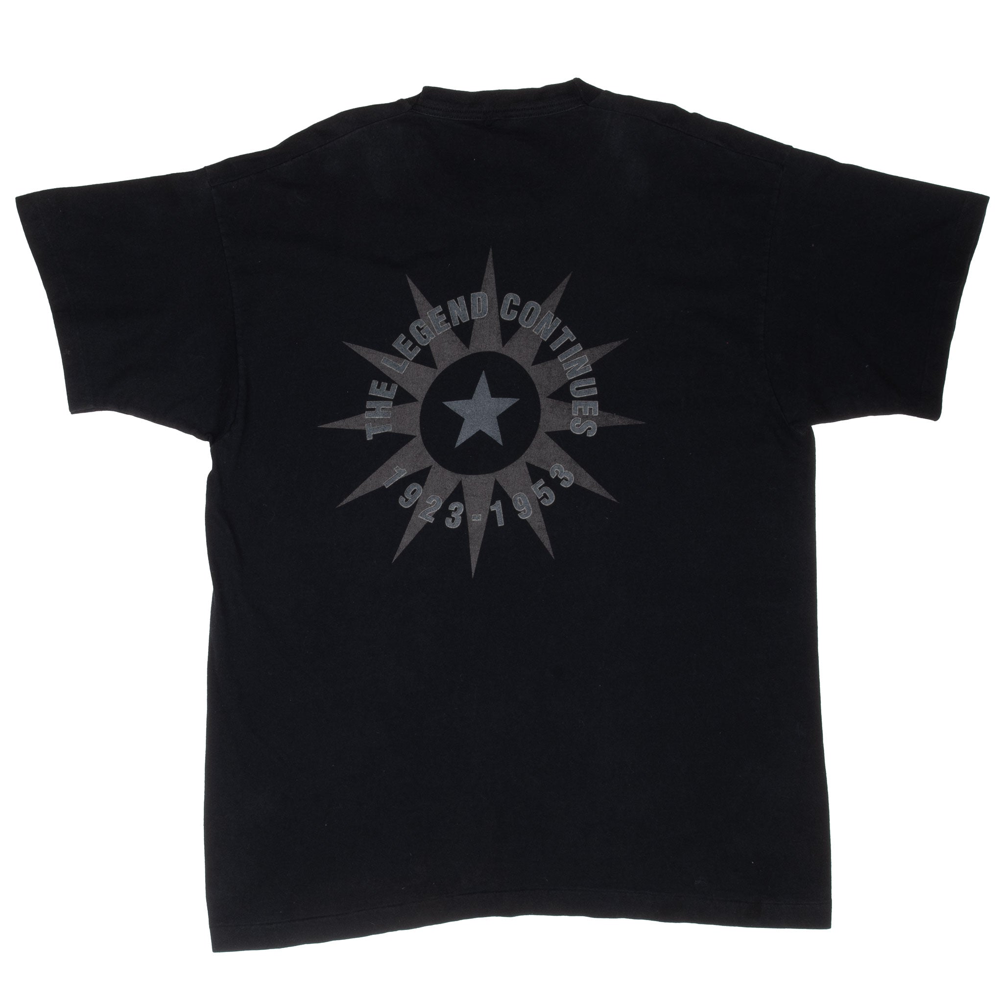 Vintage Hank Willams The Legend Continues 1996 Tee Shirt Size XL With Single Stitch Sleeves