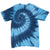 Vintage Grateful Dead Tie Dye Liquid Blue Tee Shirt 2001 Size Medium