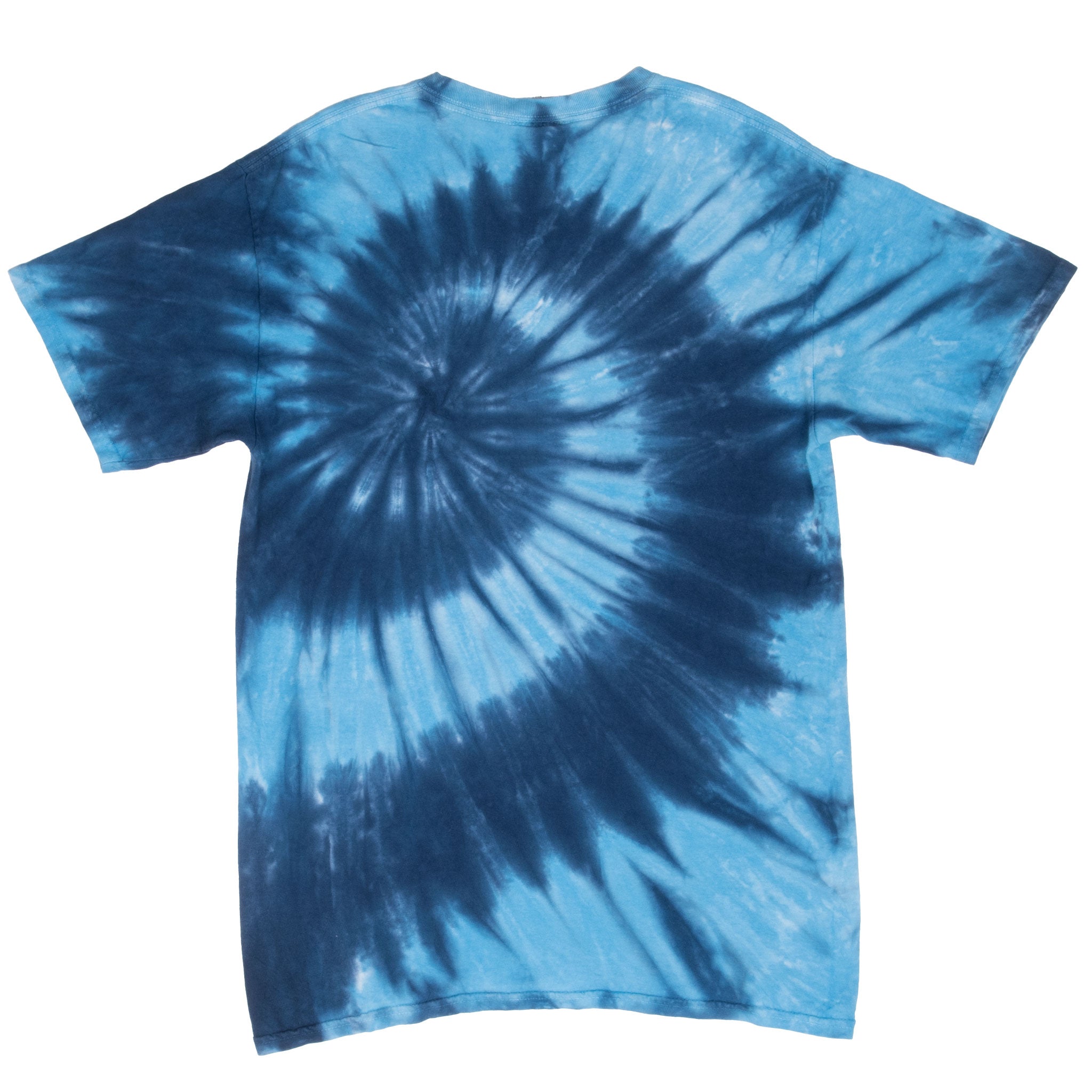 Vintage Grateful Dead Tie Dye Liquid Blue Tee Shirt 2001 Size Medium