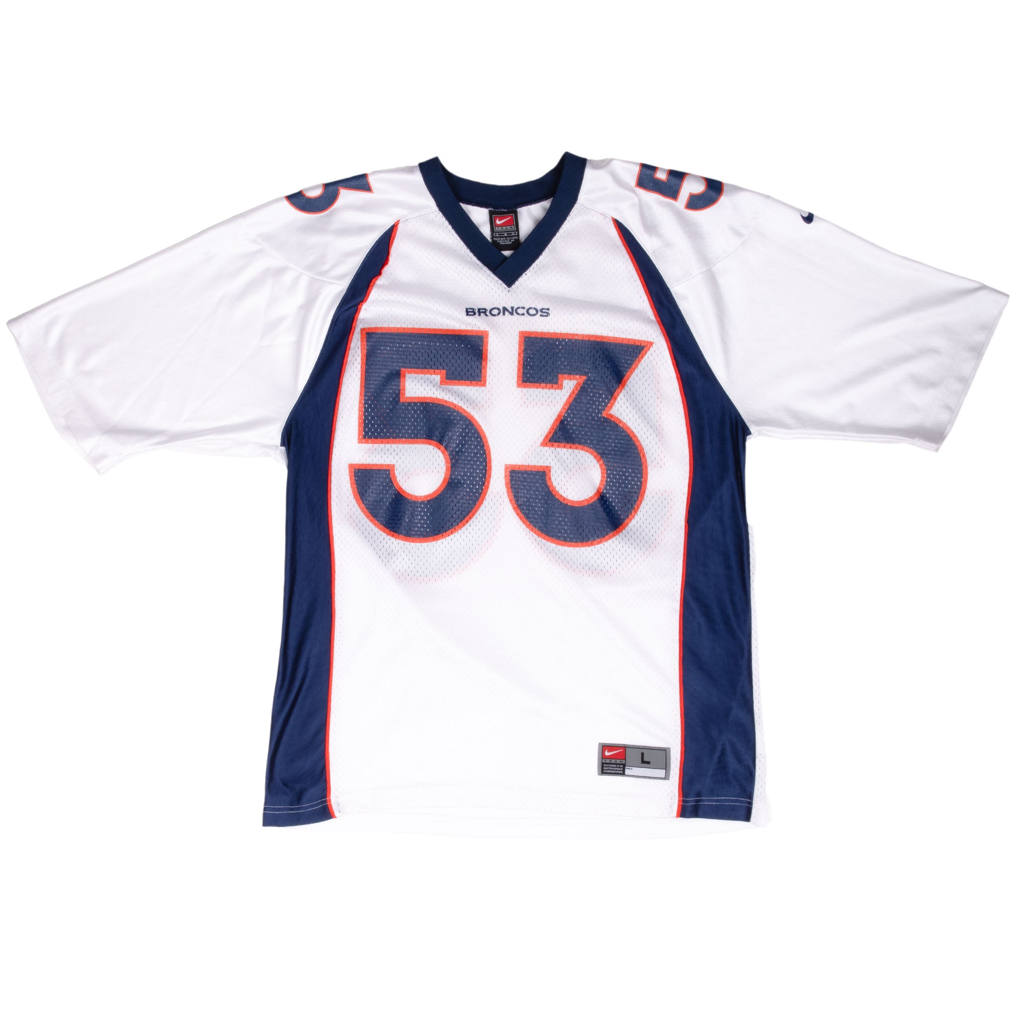 Vintage Nfl Denver Broncos Romanowski #53 Nike Jersey 1990S Size Large