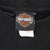 VINTAGE HARLEY DAVIDSON CHICAGO FLAMES BLACK CREWNECK SWEATSHIRT 2007 XL