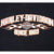 VINTAGE HARLEY DAVIDSON CHICAGO FLAMES BLACK CREWNECK SWEATSHIRT 2007 XL