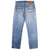 Beautiful Indigo Levis 501 Jeans Made in USA with a light blue wash, some nice whiskers and a nice contrast of light and medium blue.  Size 32x31  Back Button #5