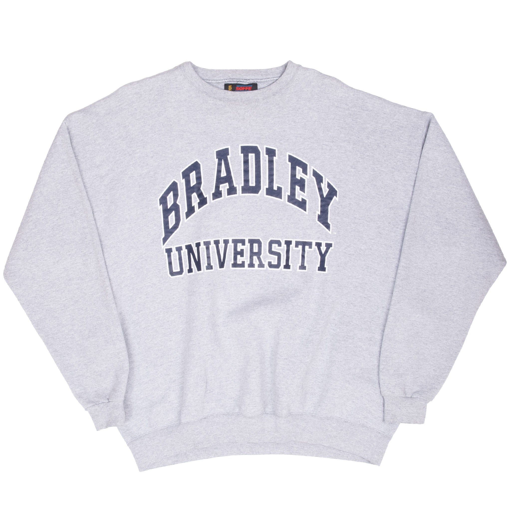 Vintage Bradley University Sweatshirt 1990S Size 2XL Made In Usa