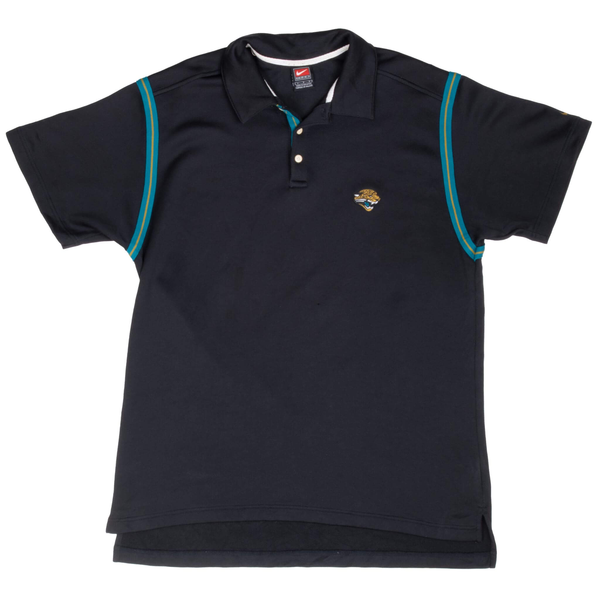 Vintage Nike Nfl Jacksonville Jaguars Polo Shirt 1990S Size Large