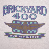 Vintage Nascar Indianapolis Brickyard 400 1995 Tee Shirt Size XL Made In USA WITH Single Stitch Sleeves