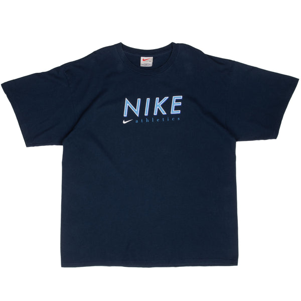 Vintage Nike Spellout Tee Shirt 1990S Size XL