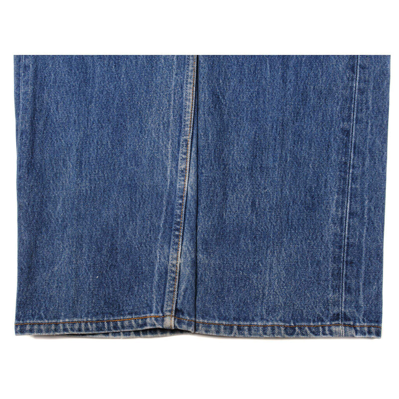 VINTAGE LEVIS 501 JEANS INDIGO 1990s SIZE W34 L31 MADE IN USA