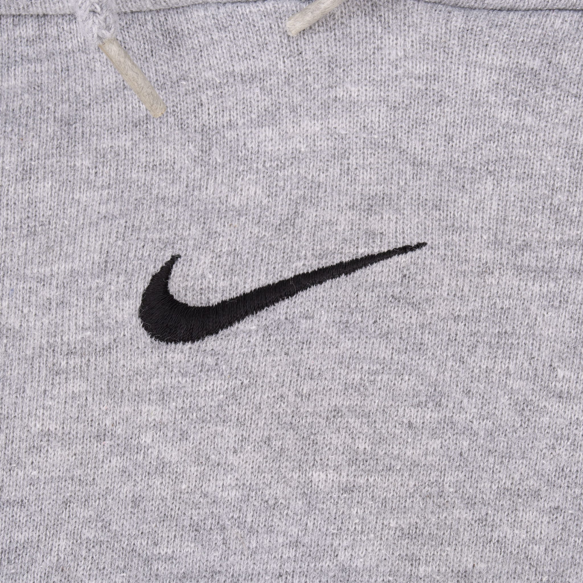VINTAGE NIKE CENTER SWOOSH GREY TRAVIS SCOTT HOODIE SWEATSHIRT 1990S LARGE