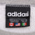 VINTAGE ADIDAS SPELLOUT GREY CREWNECK SWEATSHIRT 1990S XL MADE IN USA