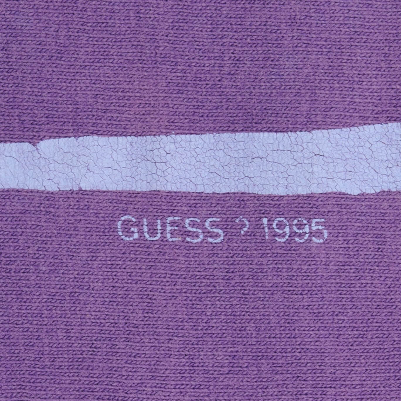 Vintage Guess Jeans Tee Shirt 1995 Size Large Made In USA With Single Stitch Sleeves