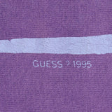 Vintage Guess Jeans Tee Shirt 1995 Size Large Made In USA With Single Stitch Sleeves