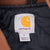 VINTAGE CARHARTT BROWN QUILT LINED VEST JACKET V02211 2015 LARGE