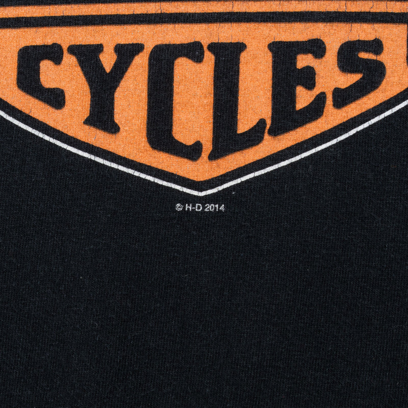 Vintage Harley Davidson Boise Idaho 2014 Tee Shirt Size 2XL