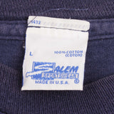 Vintage MLB Cleveland Indians 1995 Tee Shirt Size Large Made In USA With Single Stitch Sleeves