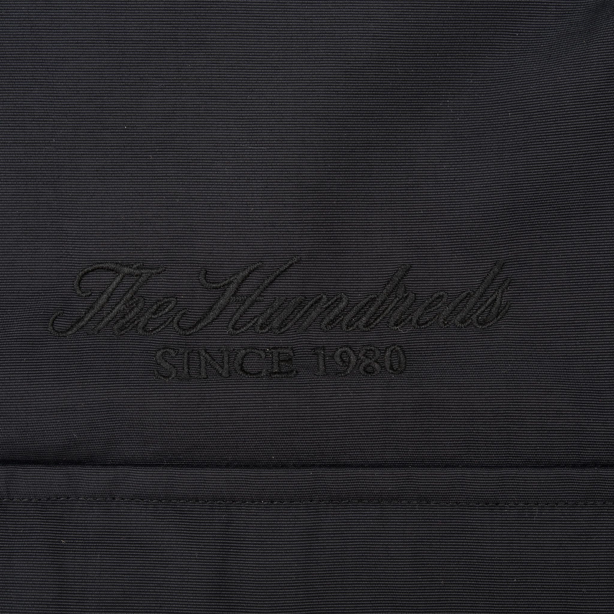 THE HUNDREDS BLACK BESTWICK WINDBREAKER JACKET SIZE MEDIUM DEADSTOCK