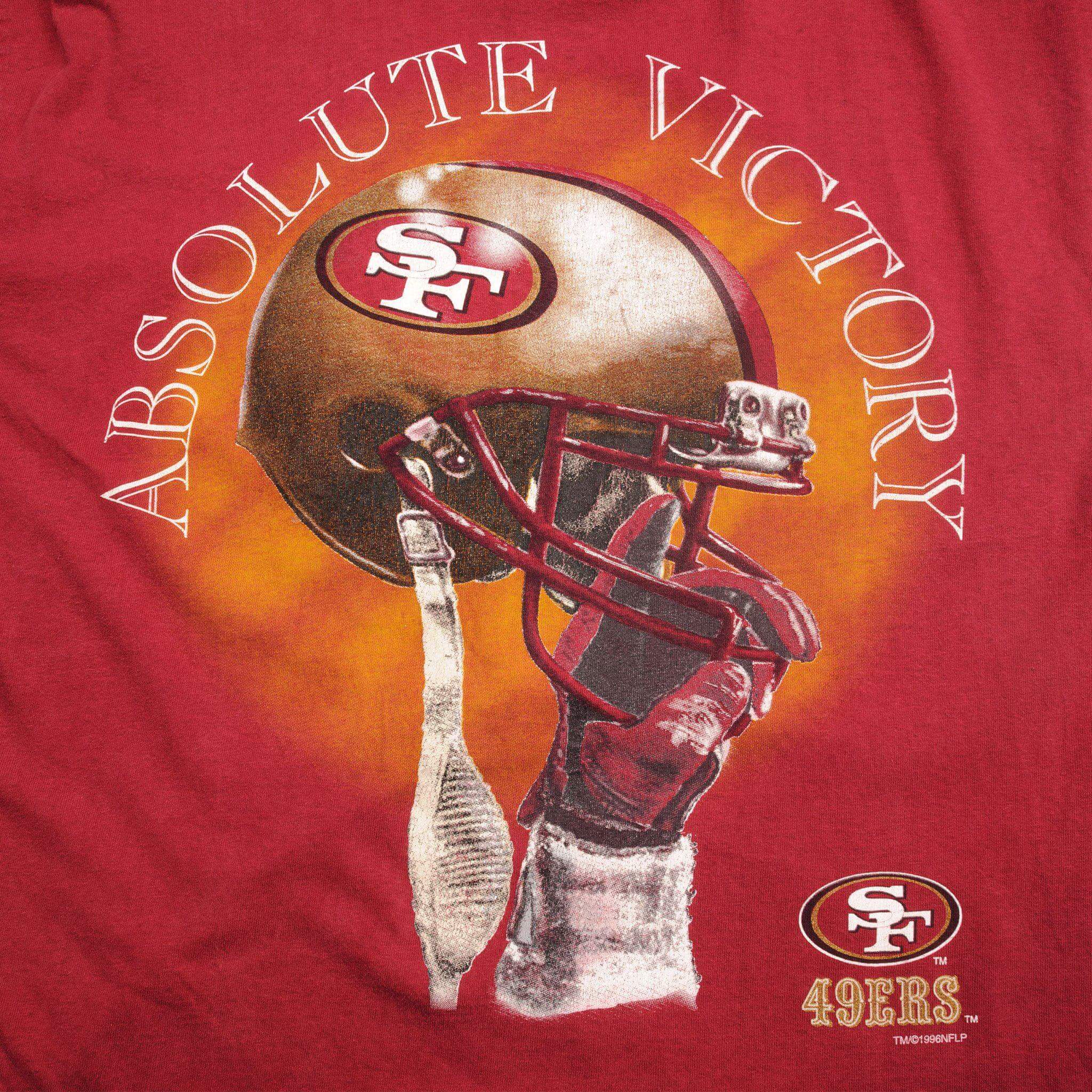 VINTAGE NFL SAN FRANCISCO 49ERS TEE SHIRT 1996 SIZE XL