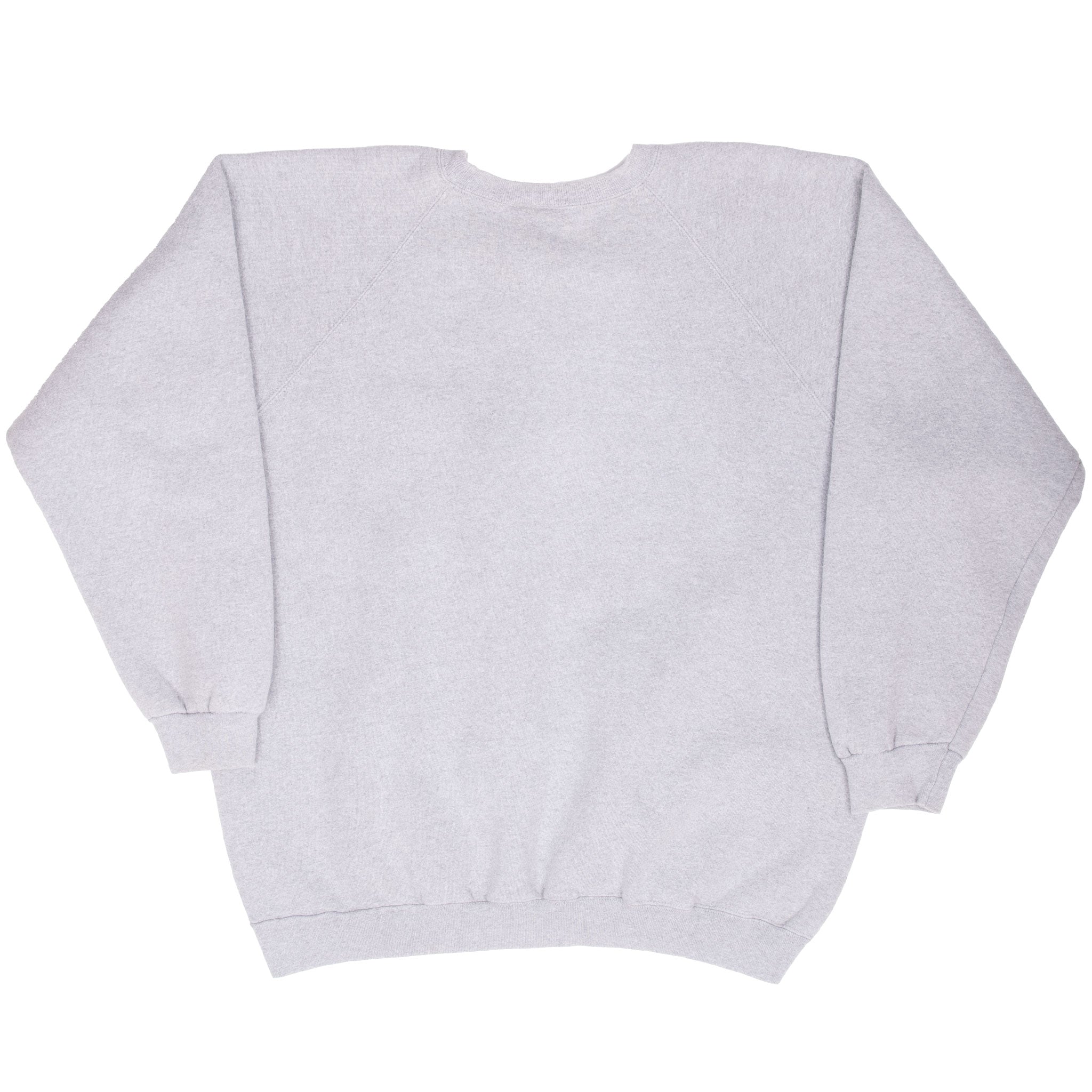 Vintage Adidas Spellout Grey Crewneck Sweatshirt 1990S Size Medium Made In USA