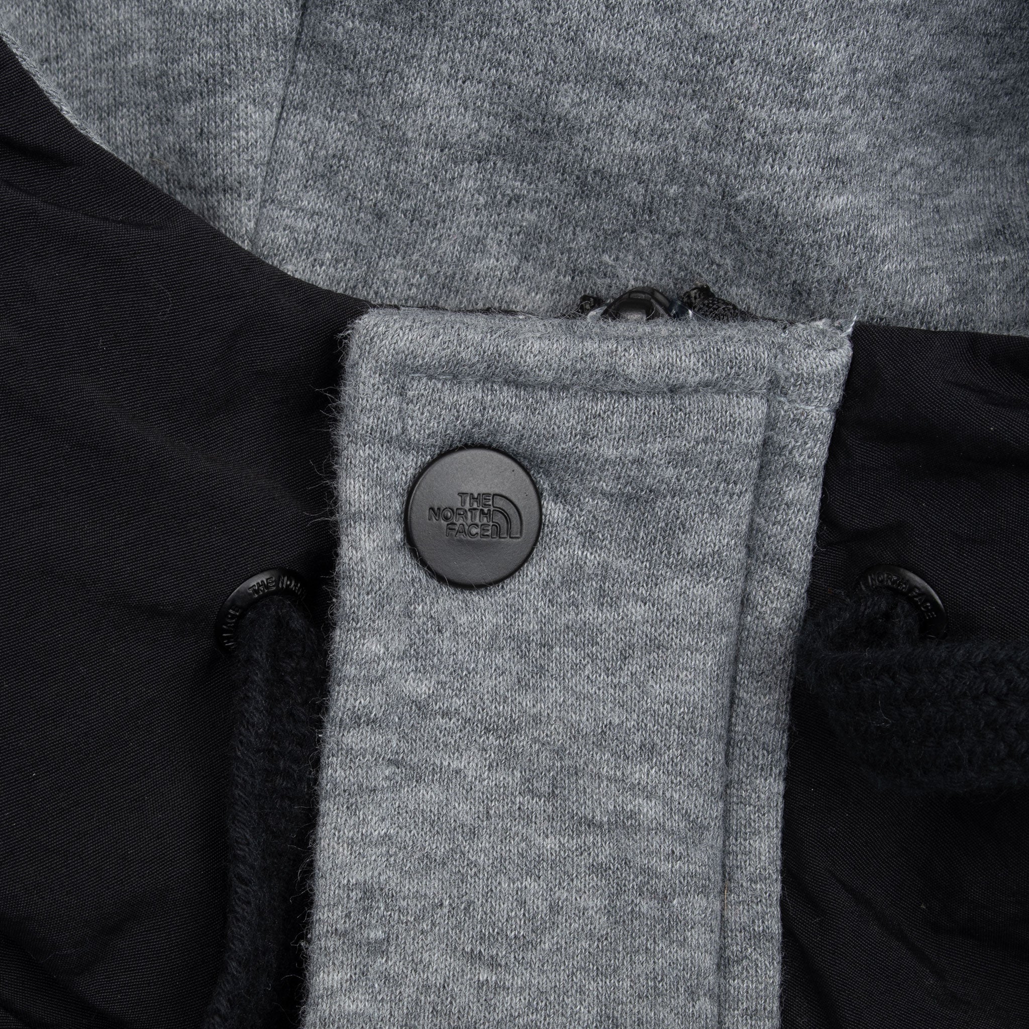 Vintage The North Face Grey Hooded Jacket 2000S Size Small