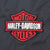 VINTAGE HARLEY DAVIDSON BLACK PUFFER JACKET SIZE LARGE