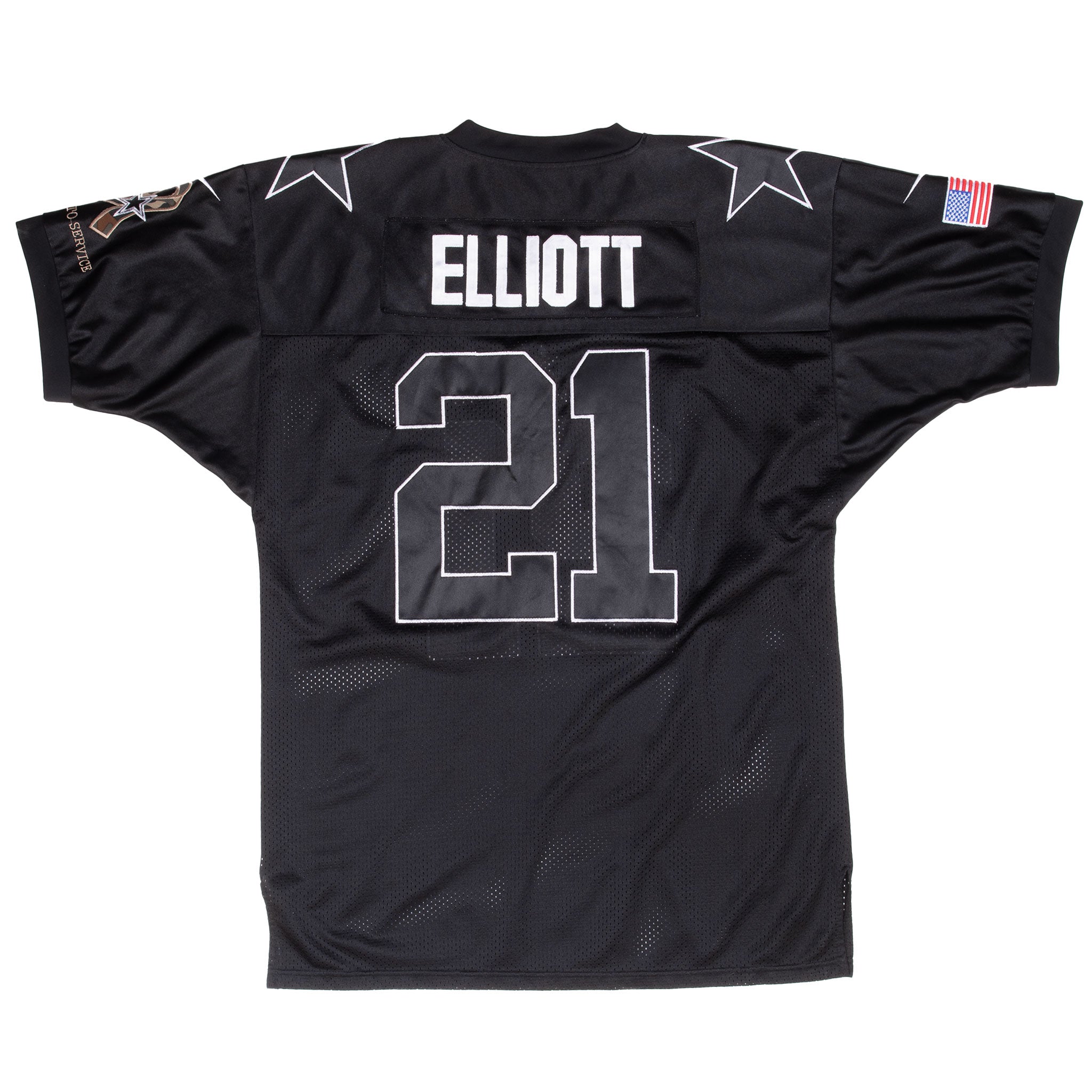 VINTAGE NFL DALLAS COWBOYS ELLIOTT #21 ARMY NIKE JERSEY 1960-2010 SIZE 50