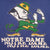 Vintage Notre Dame University 1980S Tee Shirt Size Large With Single Stitch Sleeves