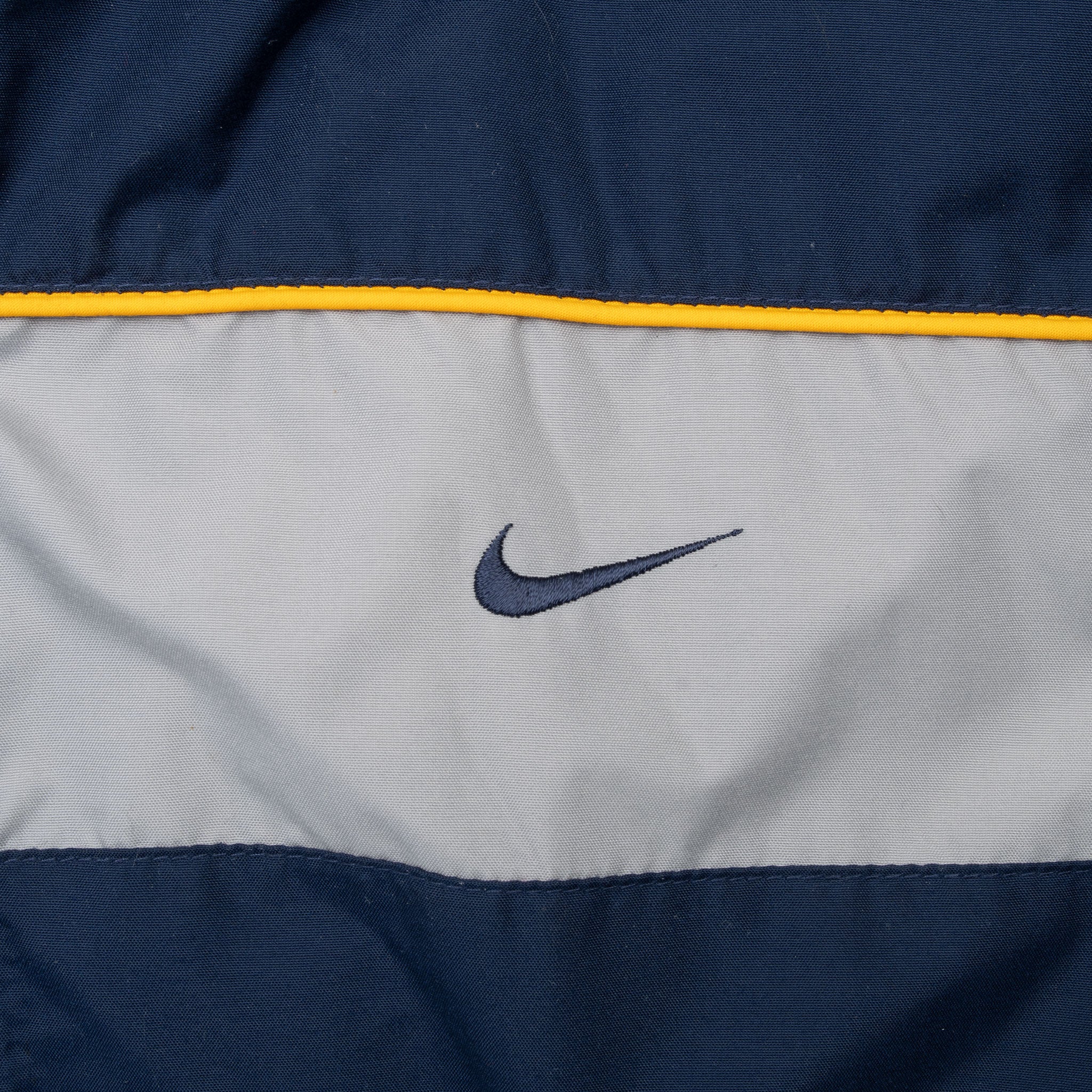 Vintage Nike Navy Blue Windbreaker Jacket 2000S Size XL