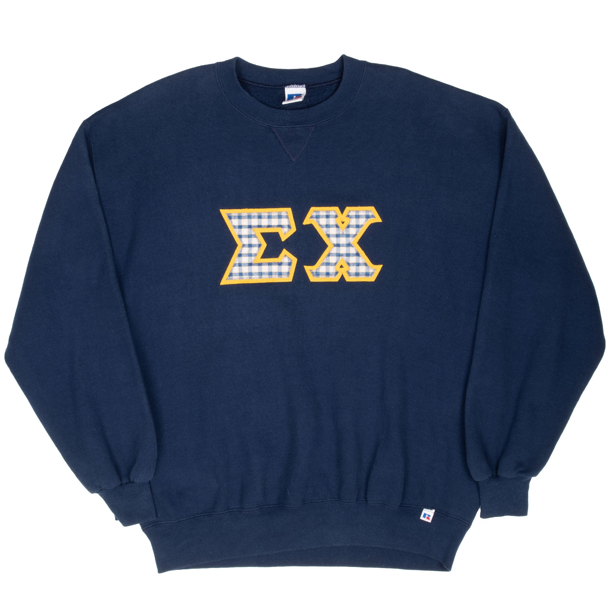 Vintage Epsilon Chi Russell Athletics Sweatshirt 1990S Size Xl Made In Usa