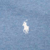 Vintage Ralph Lauren Zip up Blue Hoodie Sweatshirt Size Small 1990s