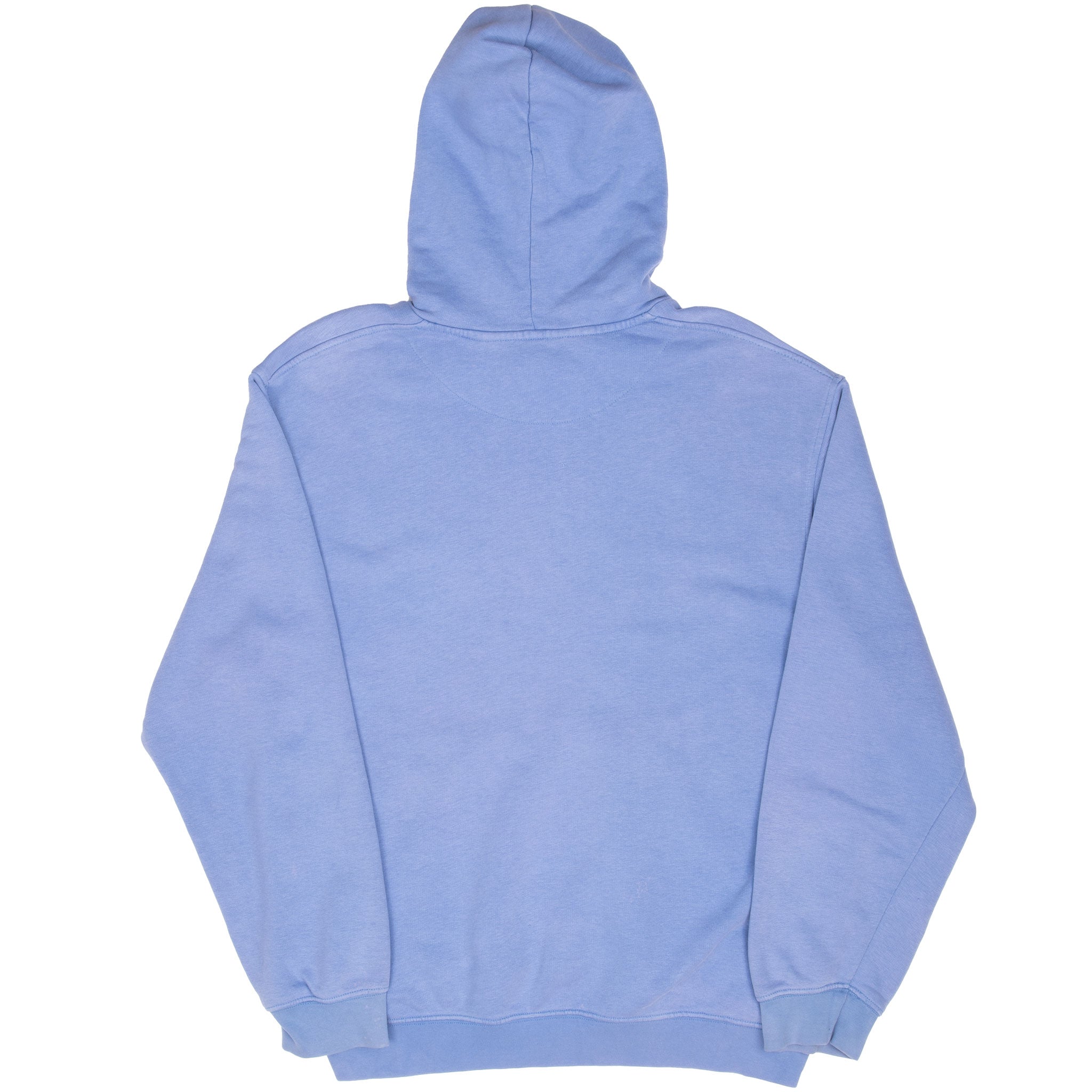 Vintage Nike Classic Swoosh Pastel Blue Hoodie Sweatshirt 2000S Size Large