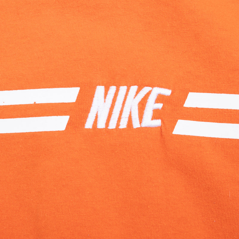 Vintage Nike Orange Tee Shirt 2000S Size Large