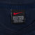 Vintage Nike Navy Classic Swoosh Tee Shirt 1990S Size XL