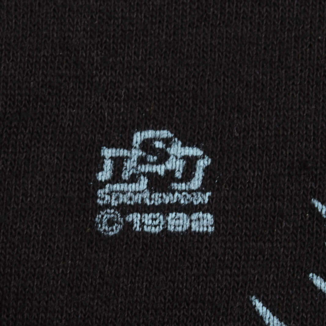 Vintage Grizzly Bear 1992 Animal Print Tee Shirt Size Large Made In USA With Single Stitch Sleeves