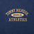 Vintage Tommy Hilfiger Athletics Blue Turtle Neck Long Sleeve Tee Shirt Size Small