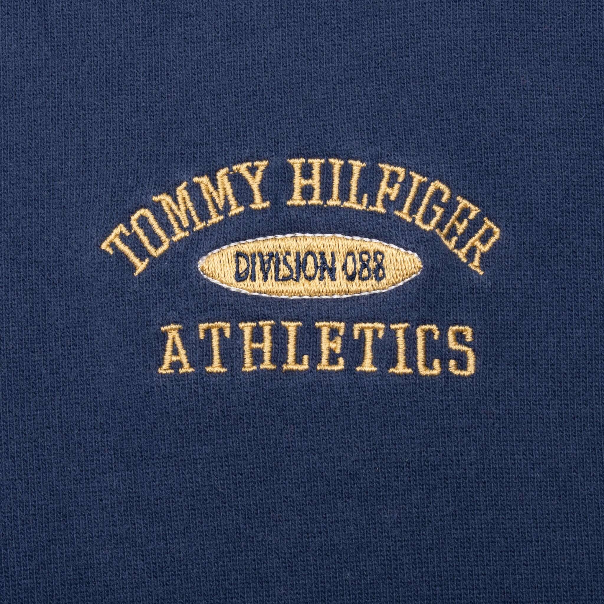 Vintage Tommy Hilfiger Athletics Blue Turtle Neck Long Sleeve Tee Shirt Size Small