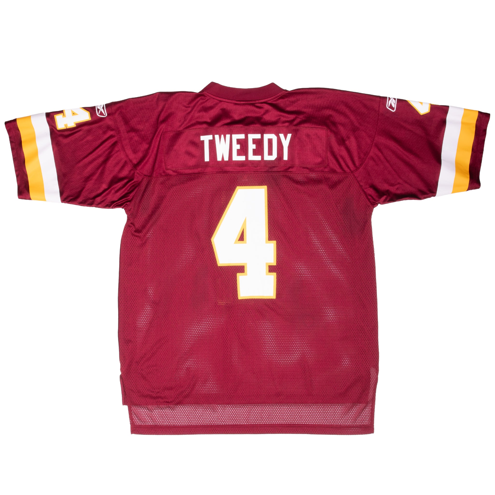 VINTAGE NFL WASHINGTON REDSKINS TWEEDY #4 REEBOK JERSEY 2000S XL DEADSTOCK
