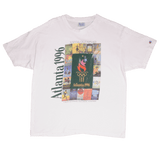 VINTAGE CHAMPION ATLANTA OLYMPICS 1996 TEE SHIRT SIZE XL MADE IN USA
