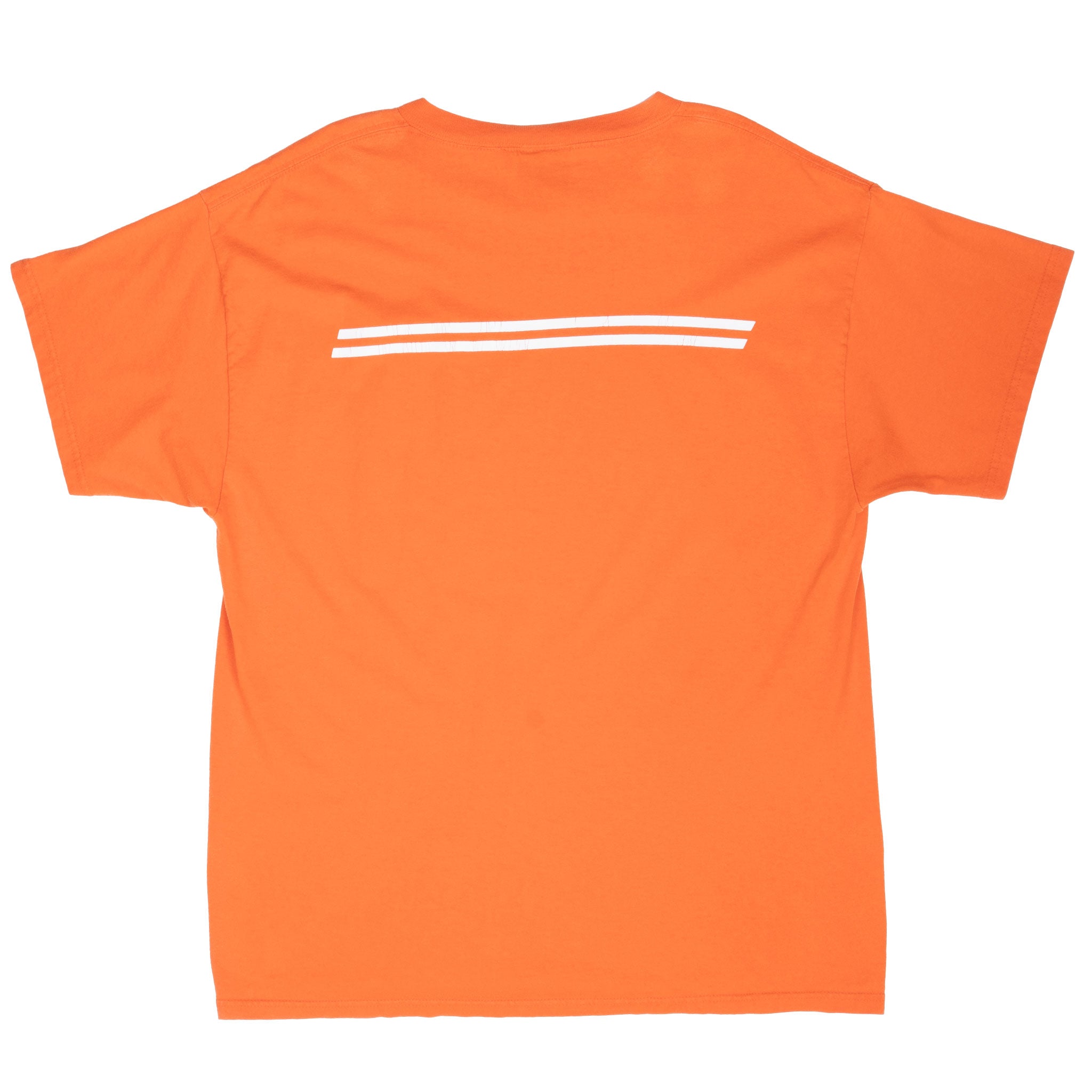 Vintage Nike Orange Tee Shirt 2000S Size Large