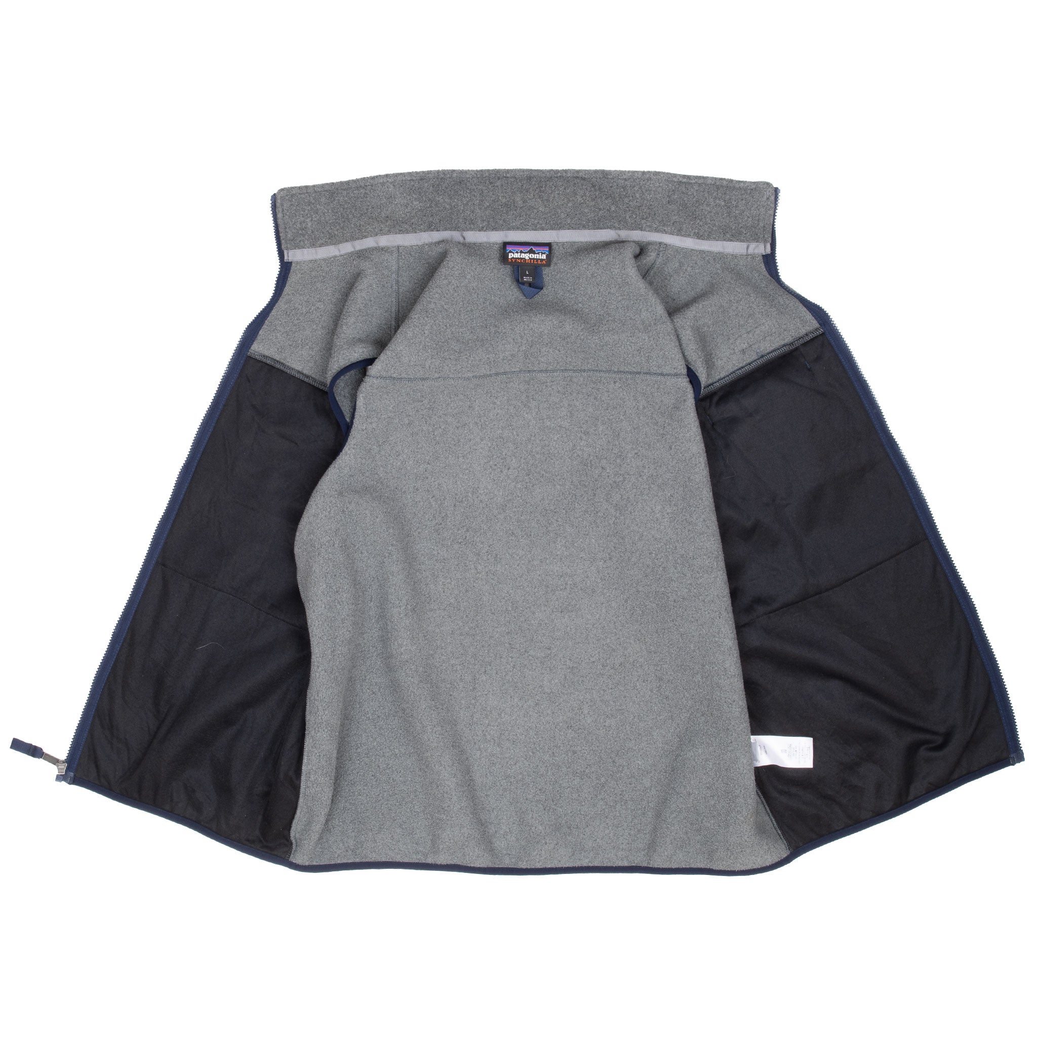 Vintage Patagonia Grey Snap T Fleece Vest Jacket Size Large 2000S

RN51884

STY25500