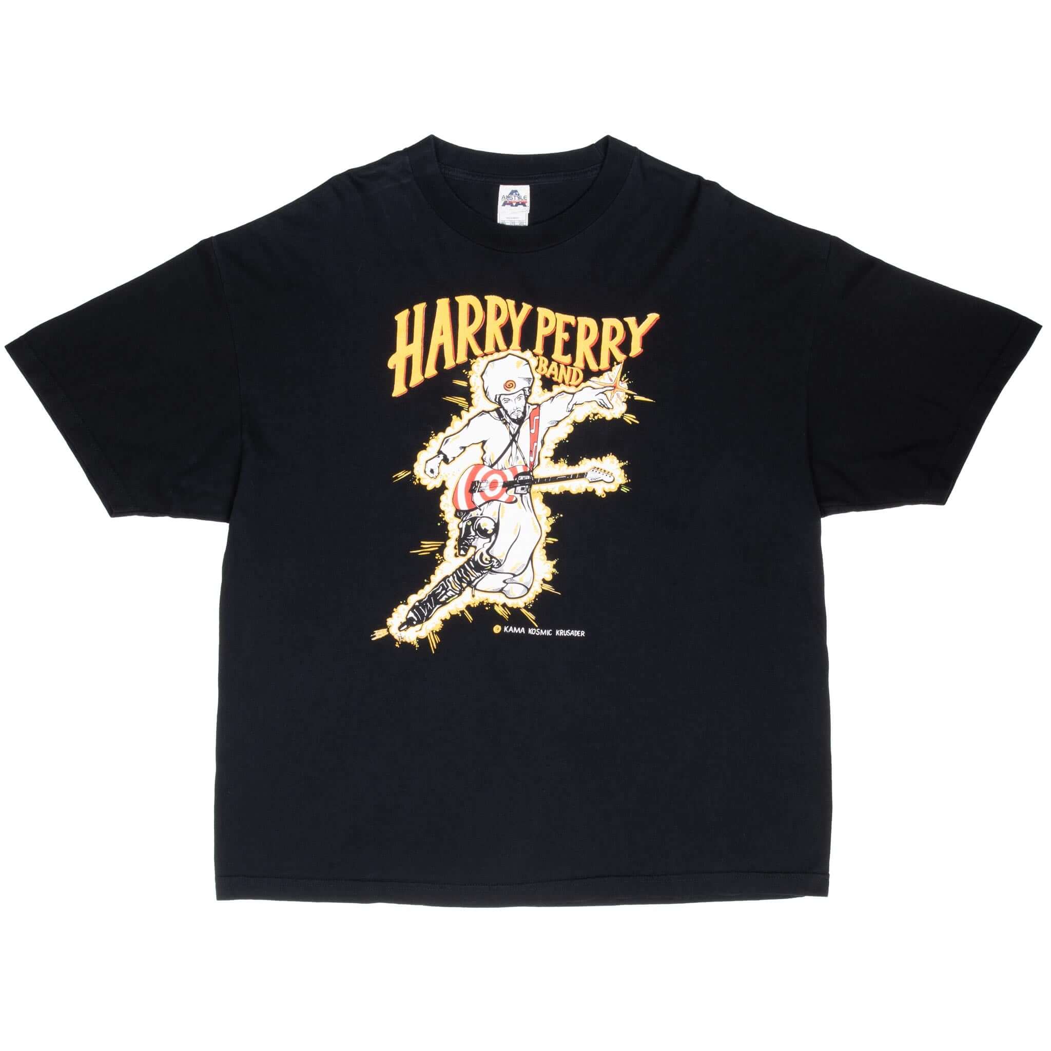 Vintage Harry Perry Каmа Kosmic Krusader 2000S Tee Shirt Size 2XL