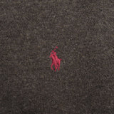 Polo Ralph Lauren Dark Grey Quarter 1/4 Zip Sweater Size Medium