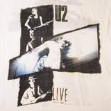 VINTAGE U2 THE JOSHUA TREE TOUR TEE SHIRT 1987 SIZE LARGE MADE IN USA