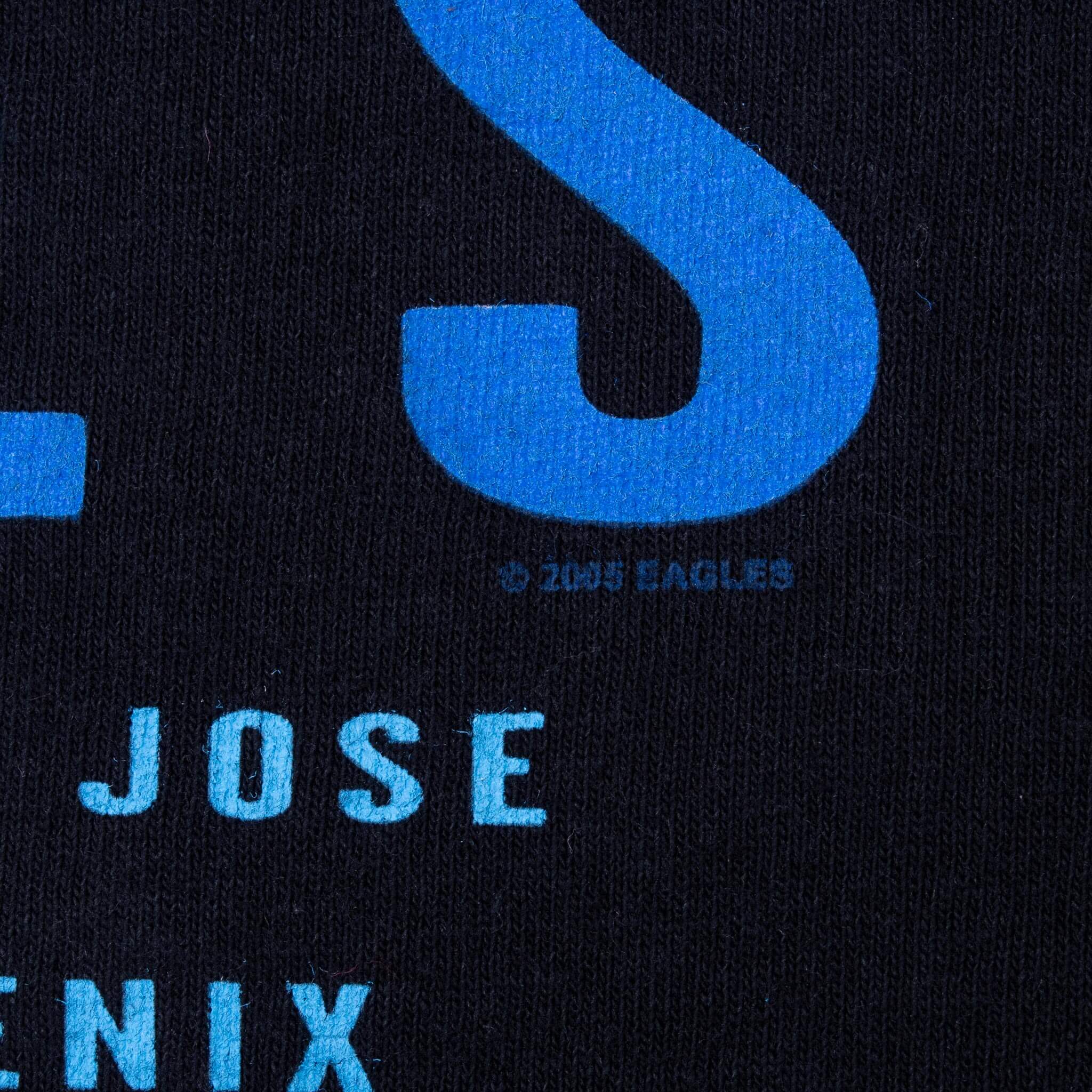 Vintage Eagles Hotel California 2005 Black Tee Shirt Size XL