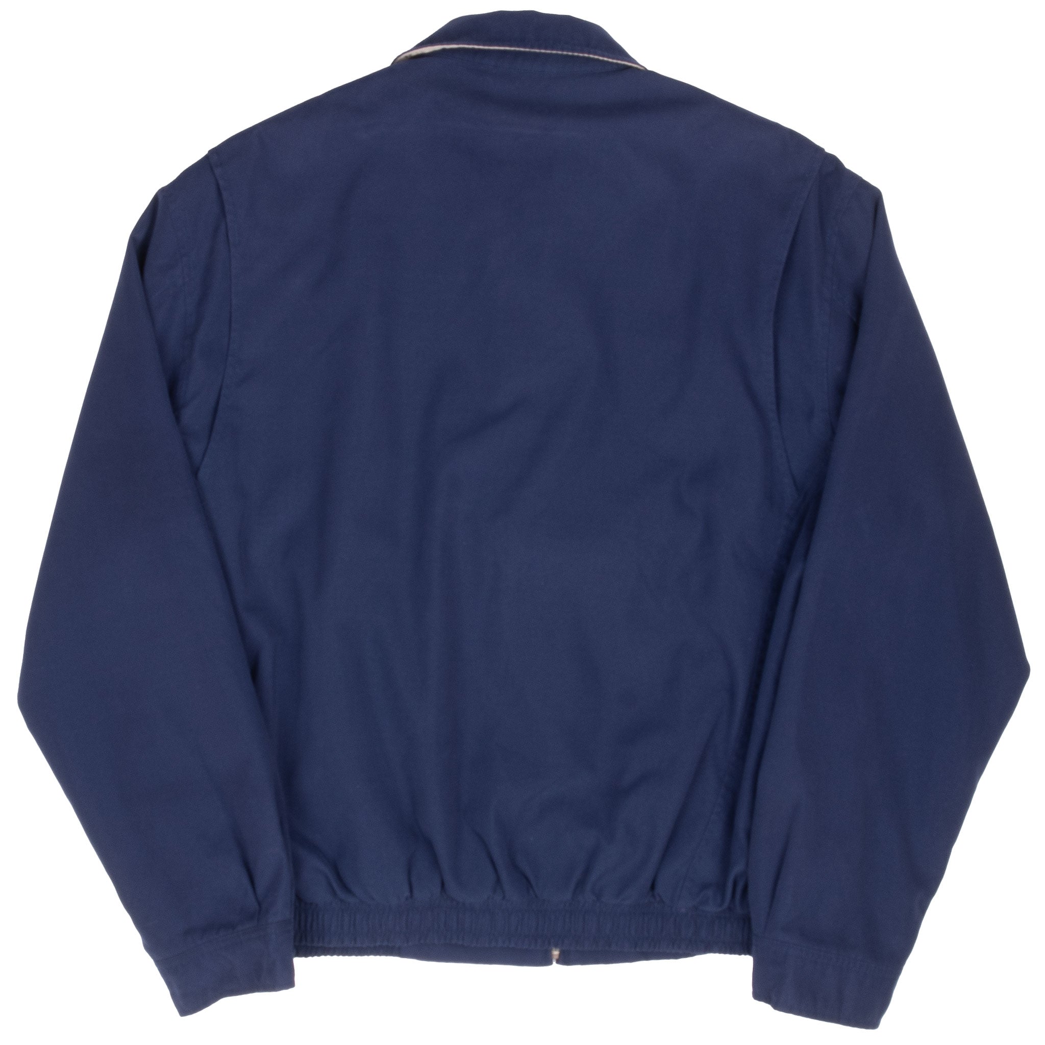 VINTAGE POLO RALPH LAUREN BLUE HARRINGTON GOLF JACKET 1990S SIZE MEDIUM