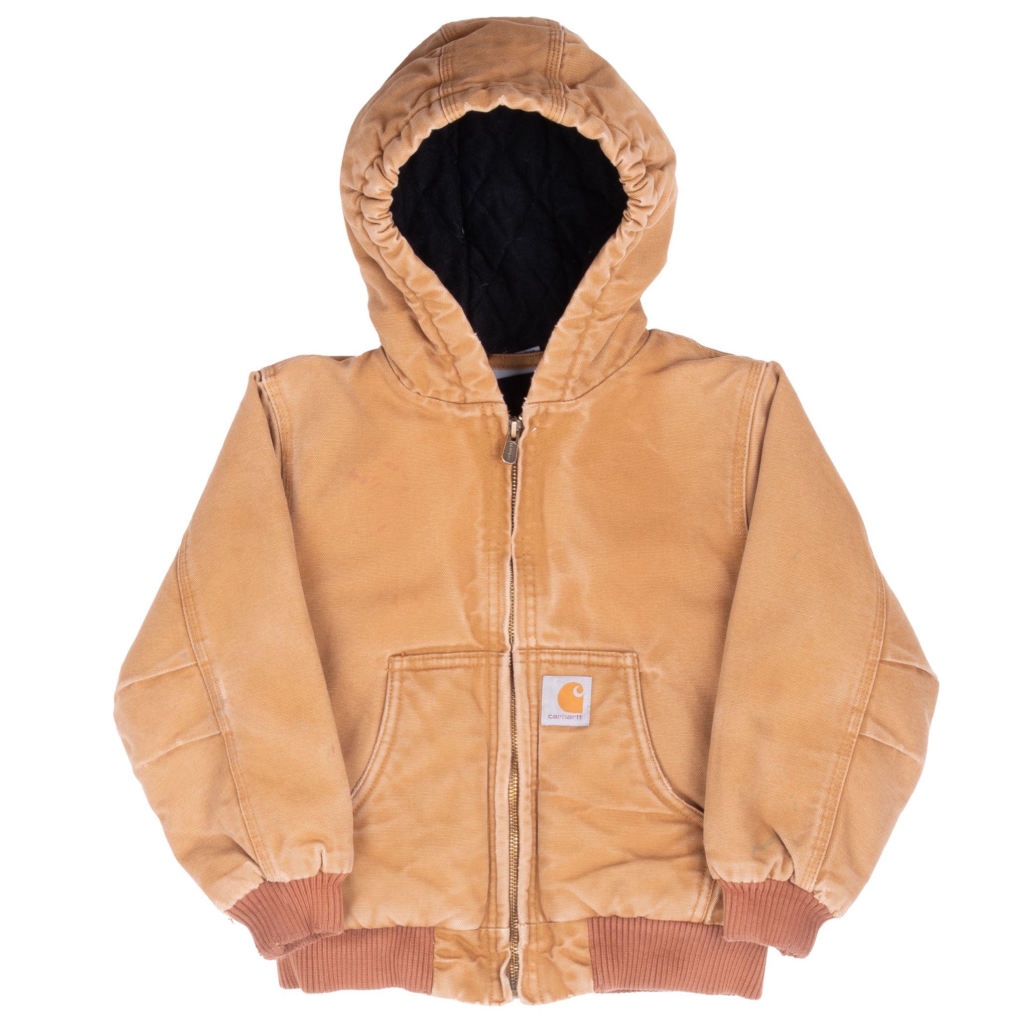 Vintage Carhartt Brown Active Worker Jacket Size XXS Youth (4-5). Please check measurements