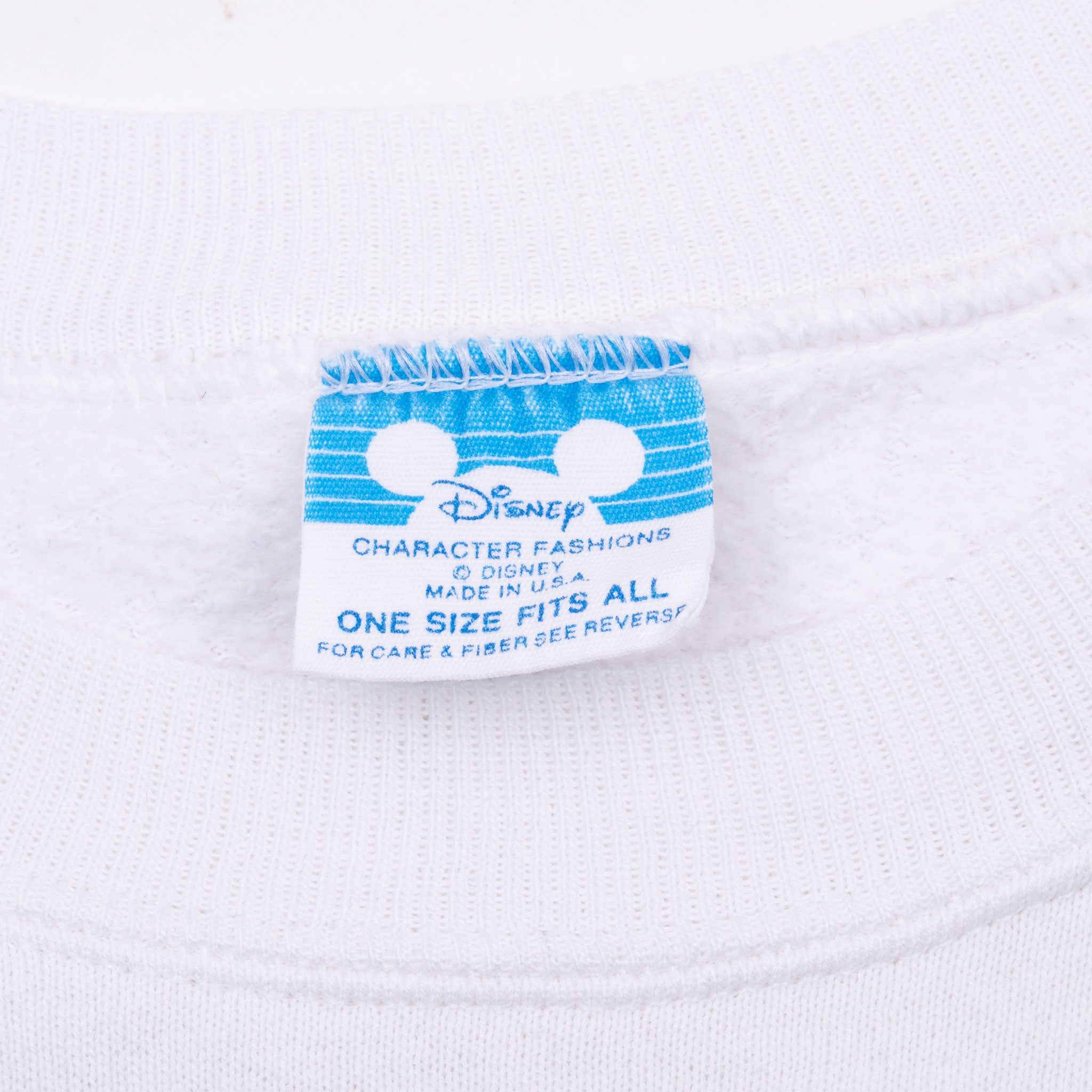 VINTAGE DISNEY GOOFY WHITE SWEATSHIRT 1990S LARGE MADE IN USA