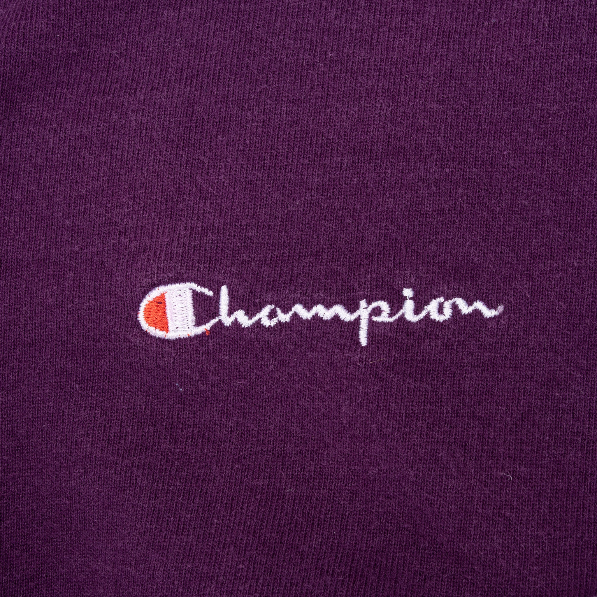 Vintage Champion Purple Sweatshirt 1990S Size XL